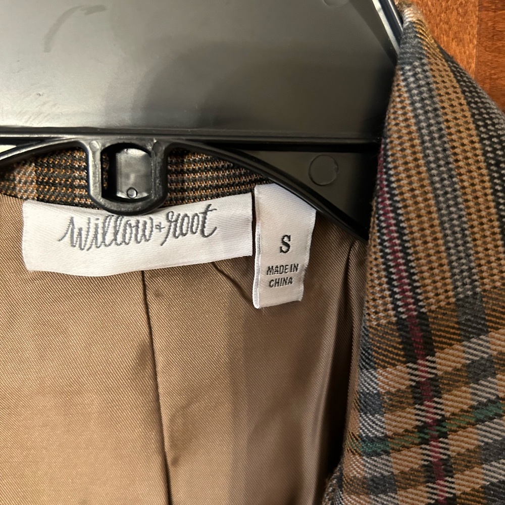 Willow Root Jacket. Multi Color Plaid. - image 5